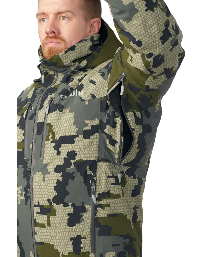 KUIU Kutana Gale Force Hooded Jacket | Verde