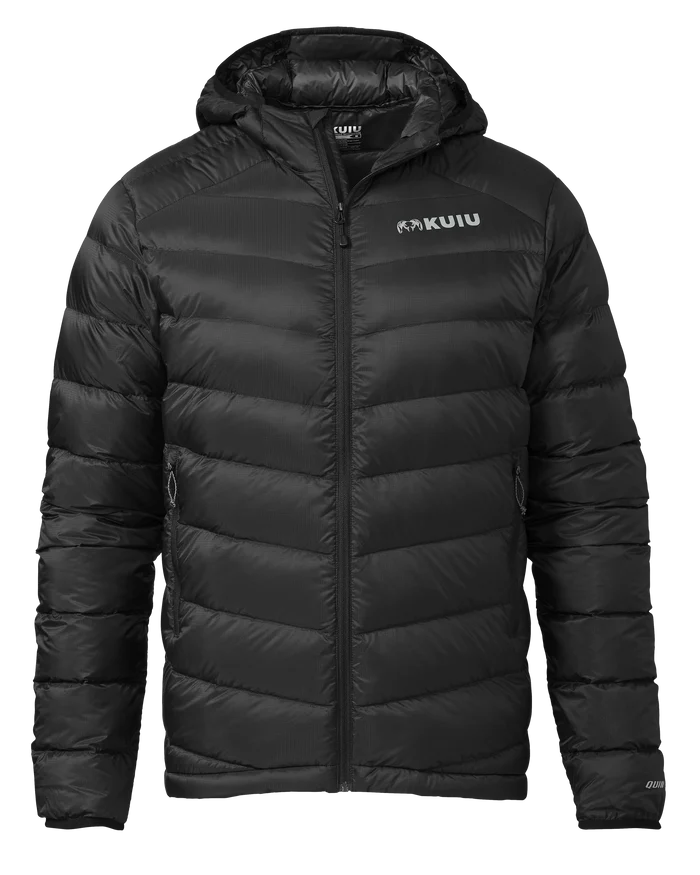 Super Down LT Hooded Jacket | Black