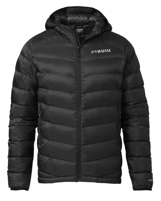 Super Down LT Hooded Jacket | Black