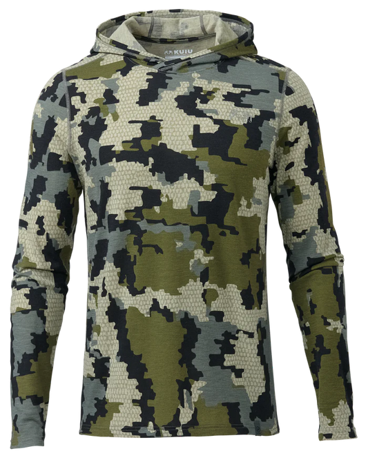 ULTRA Merino 120 LT LS Hoodie | Verde