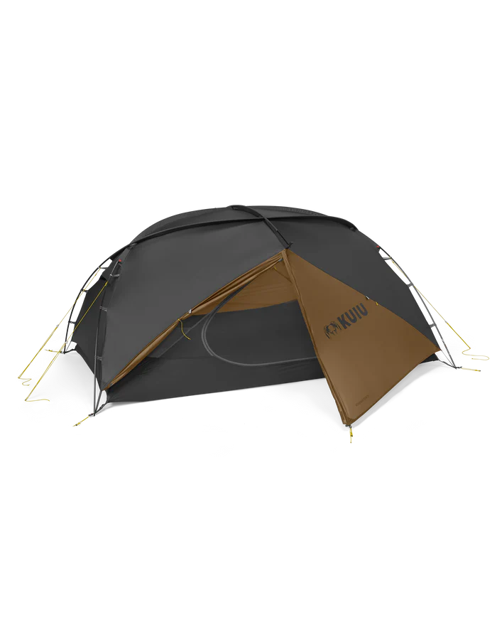 Mountain Star 2 Person Tent | Gunmetal-Camel