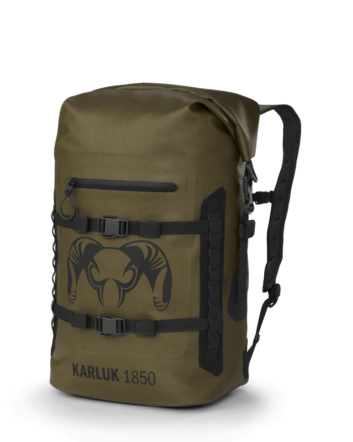 Karluk 1850 Roll Top Dry Backpack | Coyote Brown