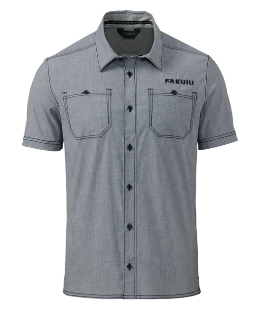 Basin Shirt | Heathered Steel