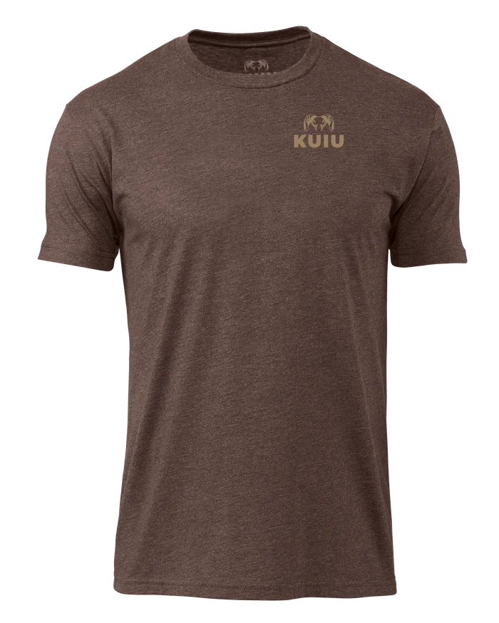 KUIU Ultralight Badge T-Shirt | Espresso