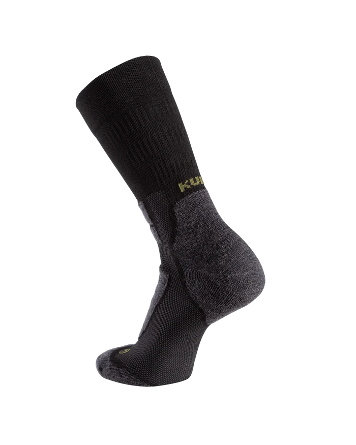 StrongWool Hybrid Crew Sock | Grey Green