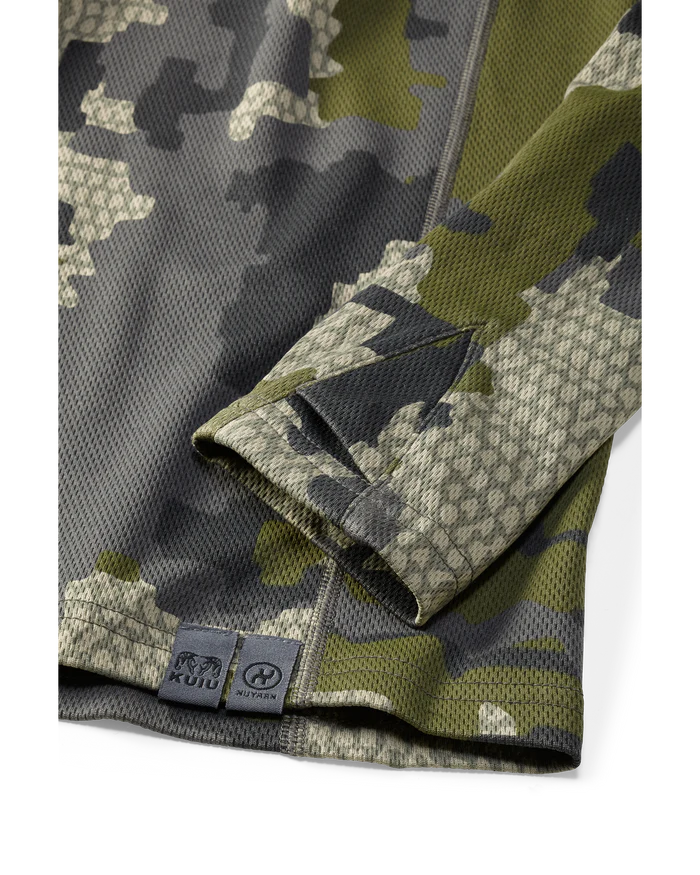 PRO Merino 200 Zip-T | Verde