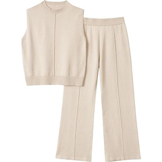 Women's casual summer two piece suit